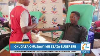 Okugaba Omusaayi mu Ssaza Bugerere, Lunaku Olwokuna Ng’abantu Bagaba Omusaayi