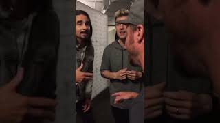 here's a little throwback of us singing an acapella version of Drowning#throwback #backstreetboys