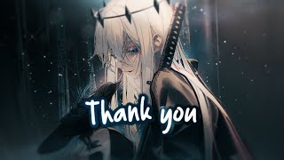 Nightcore - Thank You (Lyrics)