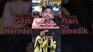 Fenerbahçe taraftarı Göztepe taraftarına seslendi #fenerbahçe #göztepe #futbol #hakem #transfer