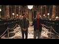 james u0026 oliver phelps take us on a harry potter set tour harry potter wizards of baking