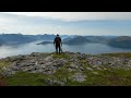 hiking to the highest point of sula island sulabakkhornet via svanshornet and vardane