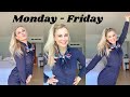 A Full Work Week In My Life As A Flight Attendant! ✈️