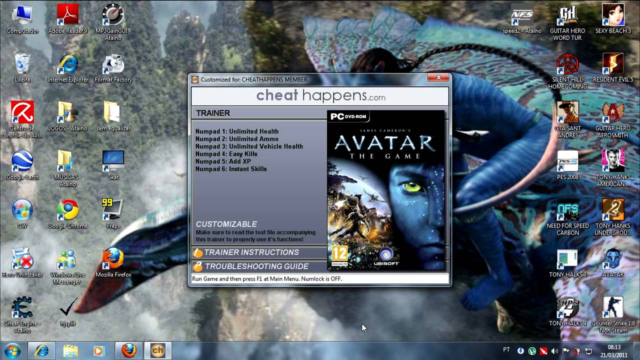 James Cameron`s Avatar The Game Trainer V 1.00 - YouTube