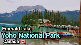 Emerald Lake in Yoho National Park | Places to visit in Yoho National Park, BC Canada 🇨🇦 #canada