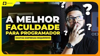 PROGRAMACÃO: QUAL FACULDADE FAZER EM 2024? 😲🎓