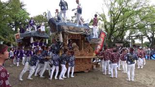 [4K]平成28年　陶荒田神社宮入　田園　2日目