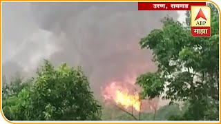 Raigad | Fire in uran ongs gas processing plant