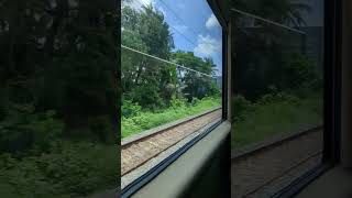 Vande Bharat train journey to Kannur. #travel #nature #vandebharatexpress #vandebharat #kannur