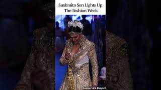 WOW! Bollywood Diva Sushmita Sen Shines as a Bride at the Fashion Week