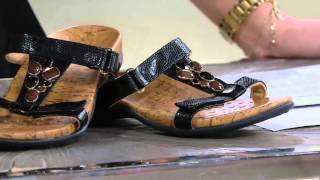 Vionic Orthotic Embellished Slide Sandals - Viviana on QVC