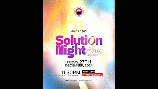 Solution Night Online | Live Virtual Gathering | 27th, December 2024