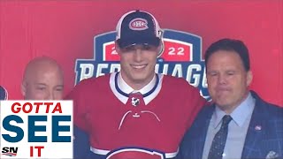GOTTA SEE IT: Montreal Canadiens Take Juraj Slafkovsky With No. 1 Pick In 2022 NHL Draft