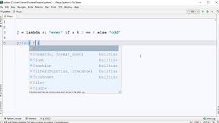 #61 Lambda even odd | Lambda | Python Tutorial for Beginners