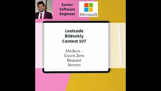 Leetcode BiWeekly contest 107 - Medium - Count Zero Request Servers