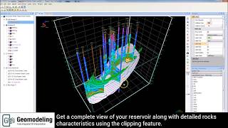 Demo - GVERSE Geomodeling - Get a complete view of your reservoir