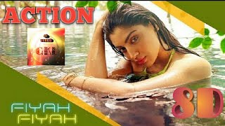 Action | Fiyah Fiyah 8D Audio Song |Bass BOOSTED| #Vishal