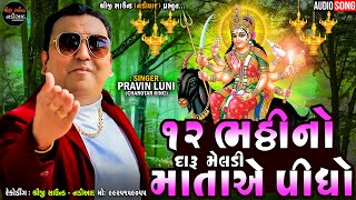 12 ભઠ્ઠીનો દારૂ મેલડી માતાએ પીધો || Pravin Luni Regdi || Malataj Maa Meldi || Shreeji Sound Nadiad