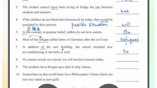 【香港免費英語學習網站】 學生常犯的英文文法錯誤 Common writing mistakes Level 6 (1.8)