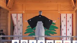 2023 1 3　白岡市　蓮田市　白岡八幡神社　能舞　蓮田遊楽座 8