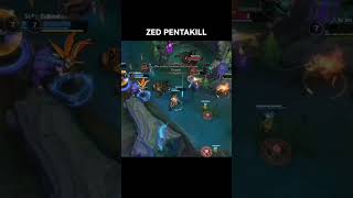 Wild rift ZED PENTAKILL | RANKED #wildrift