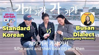 Busan Dialect vs Standard Korean with @GoBillyKorean & @KoreanArah