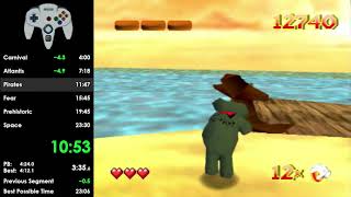 Glover All Main Levels Speedrun WR 23:27