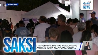 Ilang pamilya, magpapalipas ng magdamag sa Loyola Memorial Park ngayong Undas | Saksi