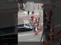 Bystander pushes go slow Just Stop Oil marchers to ground and rips up banners