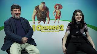 Cinema | I Croods: una nuova era, intervista a Francesco Pannofino e Alice Pagani