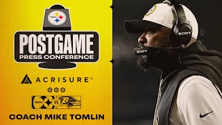 Coach Mike Tomlin Postgame Press Conference (Week 18 vs Baltimore Ravens) | Pittsburgh Steelers