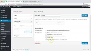 Donate menu setup - Roogan WordPress theme