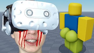 GRAŁEM W ROBLOX VR ZA DŁUGO...