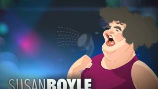 SUSAN BOYLE CARICATURE SUSAN BOYLE CARICATURE