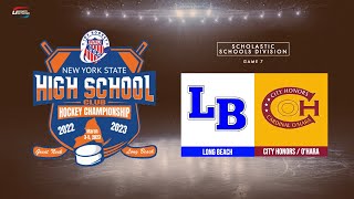 NYS AAU Club Hockey Tournament | Long Beach vs City Honors/O'Hara