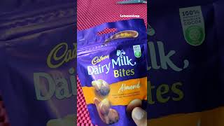 കാഡ്‌ബറി ഡയറി മിൽക്ക് ബൈറ്റ്സ് - ആല്മണ്ട്സ് Cadbury Diary Milk Bites- Almonds  #malayalam #shorts