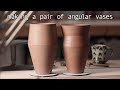 Grogged Pink & Iron Spangles — A New Pair of Vases