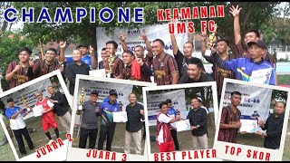 BACK TO BACK CHAMPION - KEAMANAN UMS ( SEPAKBOLA DIES NATALIS UMS ke 66 )