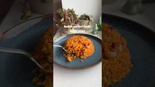 Turkish Comfort Foods: The Best Side Dish, Bulgur Pilavi Recipe / foodieeda