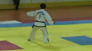 Taekwon-Do ITF - Tong Il tul and breaking demo