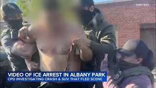 Man arrested by ICE agents on Chicago's NW Side