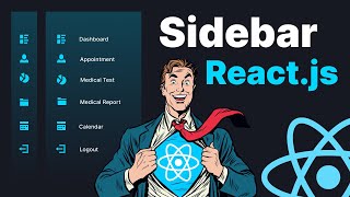 Dev Promote | React Sidebar Menu Tutorial - Beginner Navigation