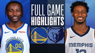 WARRIORS at GRIZZLIES | FULL GAME HIGHLIGHTS | February 2, 2024