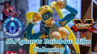 ShFiguarts Rainbow Mika (R.Mika) from Street Fighter V (SFV) Unboxing