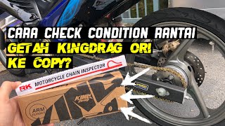 LC135 | Getah Arm King Drag Ori Vs Copy Edisi Cara Check Rantai Guna Chain Inspector By RK Malaysia