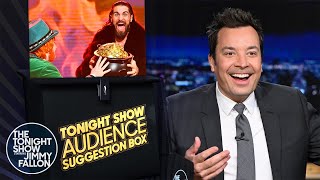 Audience Suggestion Box: Seth Rollins vs. Leprechaun, Ragtime Gals and Raverdance | The Tonight Show