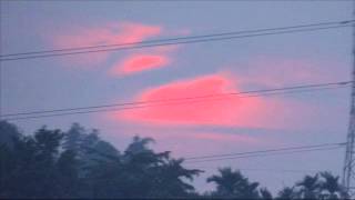 電影 201305.09蘭潭夕陽西下與太陽西沉景象!