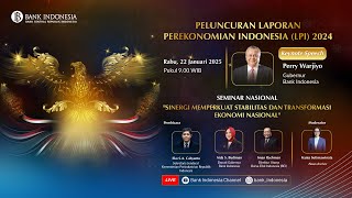 Peluncuran Laporan Perekonomian Indonesia (LPI) 2024