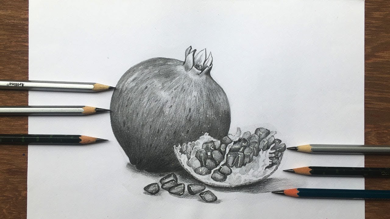 Fruits Pencil Drawing: A Step-by-Step Guide To Create Realistic Art