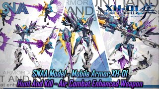 SNAA Model - Mobile Armor XH-01 Hunt And Kill - Air Combat Enhanced Weapon